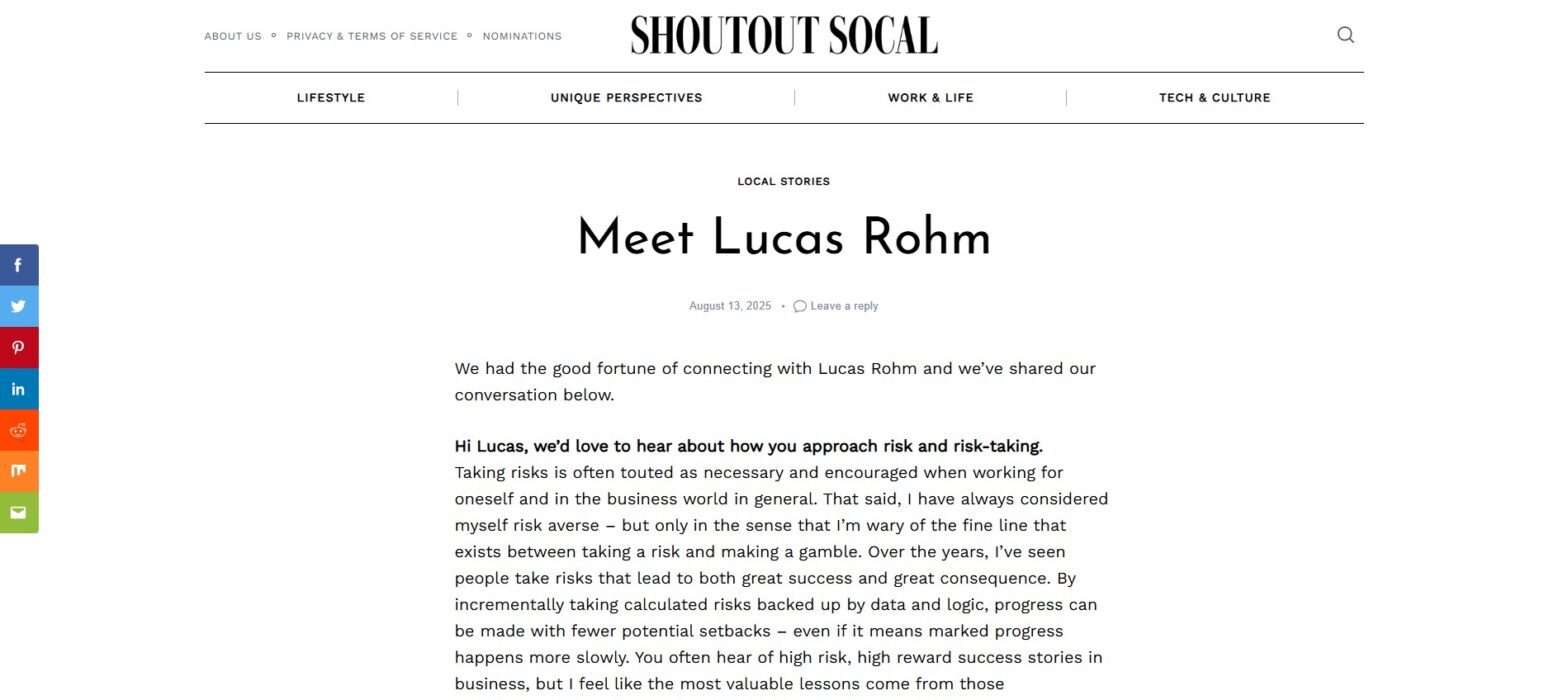 MBM's Founding Partner Interviewed on Shoutout SoCal